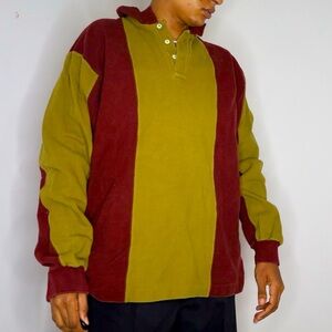 Windsor Red and Green Casual Button Down Shirt